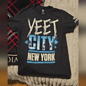 WWE Authentic Jey Uso "Yeet City" Wrestling T-Shirt (Fanatics Fest Exclusive)